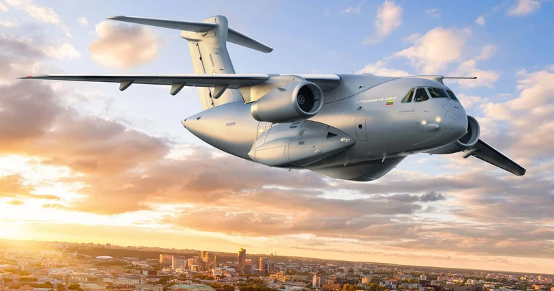 Militär-Transportflugzeug KC390 von Embraer