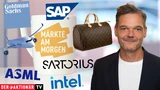 DAX: Märkte am Morgen: DAX vor EZB‑Entscheid in Lauerstellung; Intel, Morgan Stanley, Goldman Sachs, SAP, Sartorius, LVMH, ASML, Airbus im Fokus