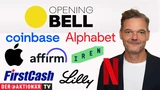 DowJones: Opening Bell: Wall Street grenzt Verluste ein; WTI, Bitcoin, Netflix, Affirm Holdings, Eli Lilly, Alphabet, Apple, Iren im Fokus