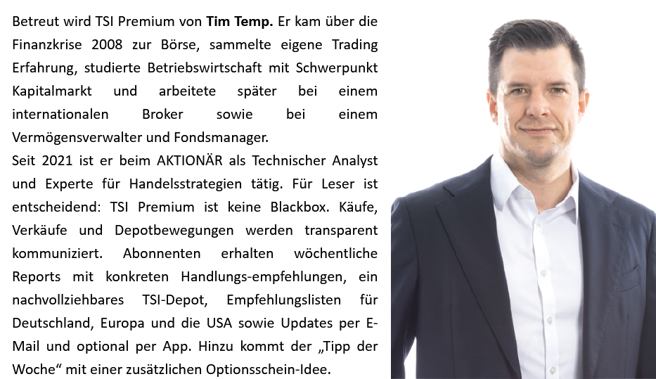 Tim Temp TSI Premium 