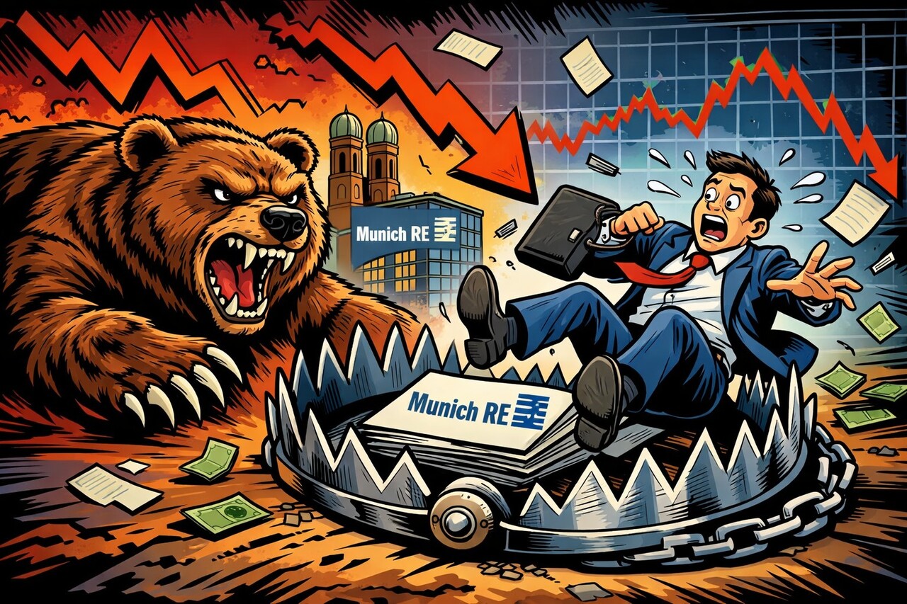 Munich Re: Classic bear trap?