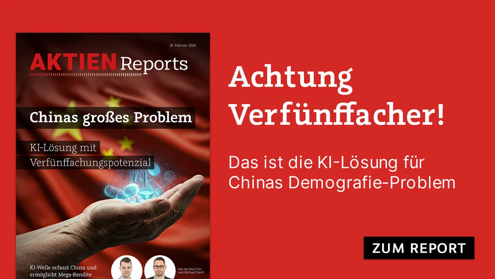 Werbebanner Aktien-Report China