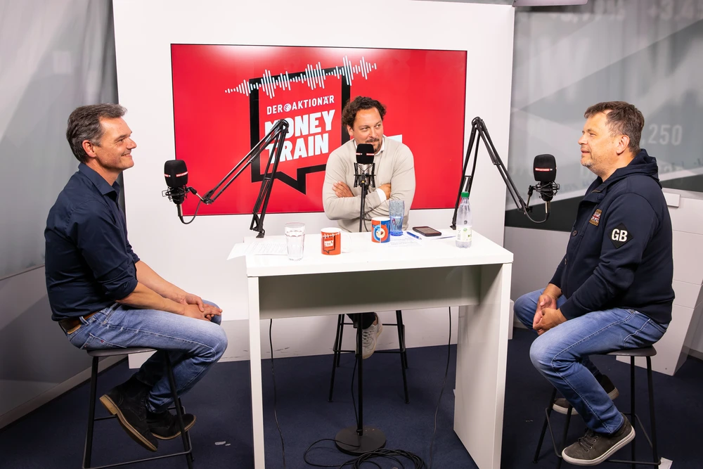 Die Redaktion zu Besuch in der Spezialausgabe von Money Train.