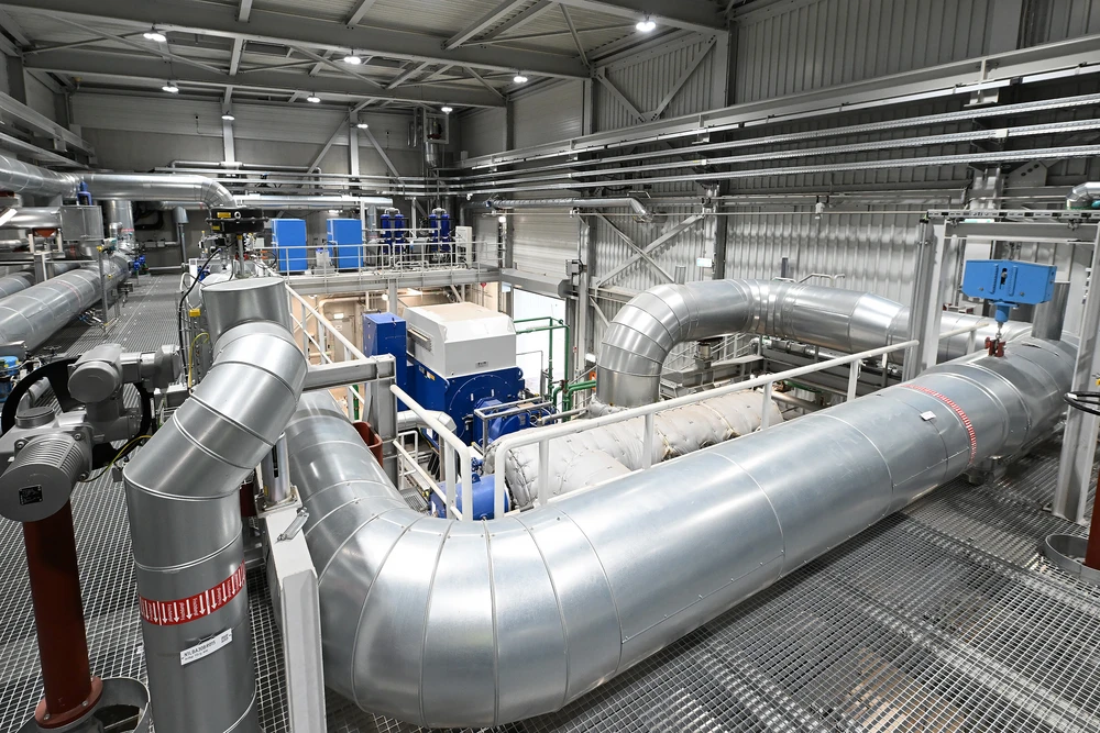 Blick ins Innere des neuen KWK-Kraftwerks (Quelle: E.on)