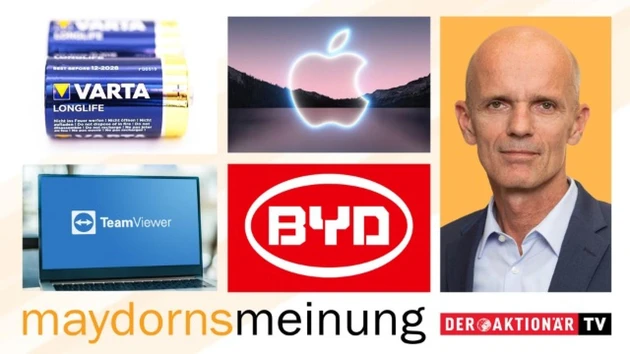 Maydorns Meinung: Square, Apple, Tesla, BYD, Varta, Zoom, TeamViewer, NIU, Standard Lithium, SolarEdge