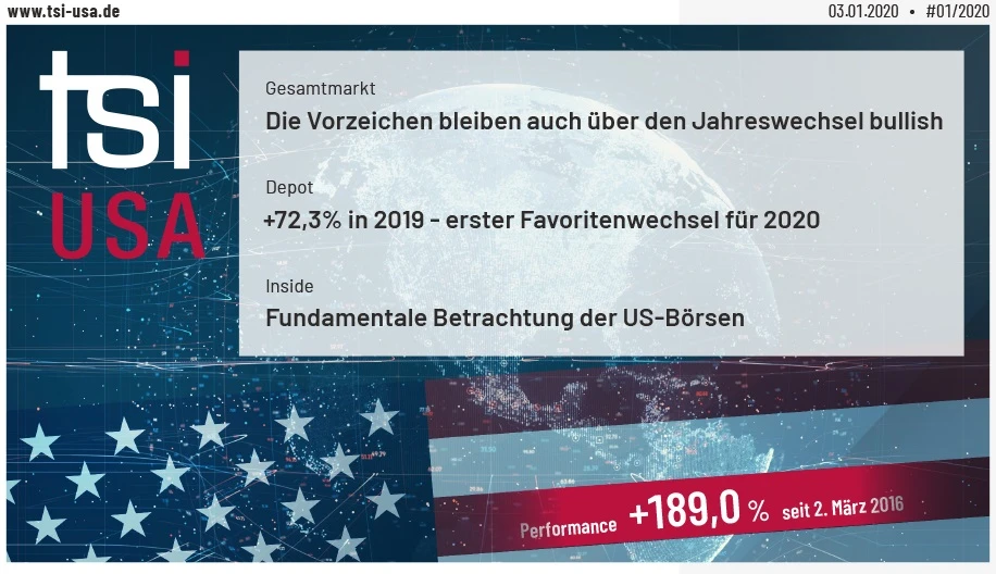 Rekordjahr 2019 mit +72,3 %: Exklusive Leseprobe der Erfolgsstrategie TSI USA