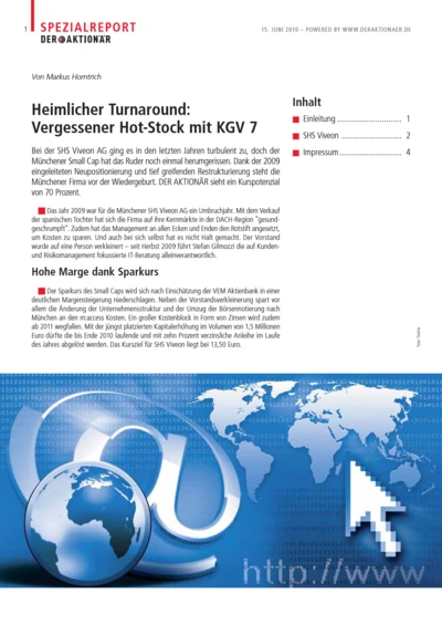 Hot Stock mit Turnaround