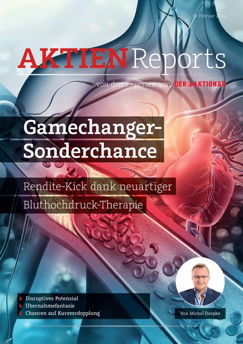 Gamechanger-Sonderchance: Rendite-Kick dank neuartiger Bluthochdruck-Therapie