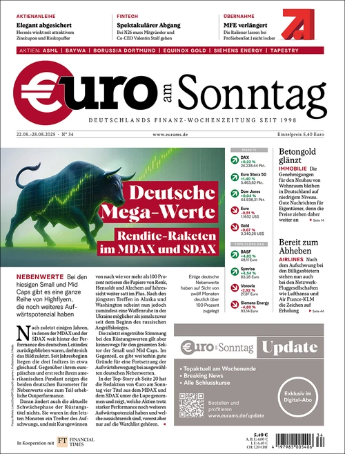 Euro am Sonntag 34/25