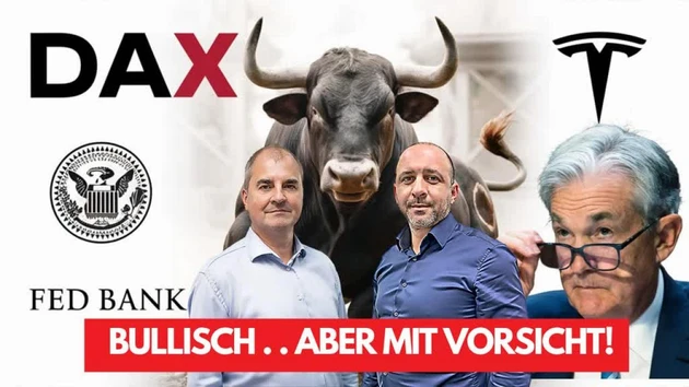 Achtung Fed‑Sitzung! Tesla, DAX, CAC 40, Bitcoin in der Analyse