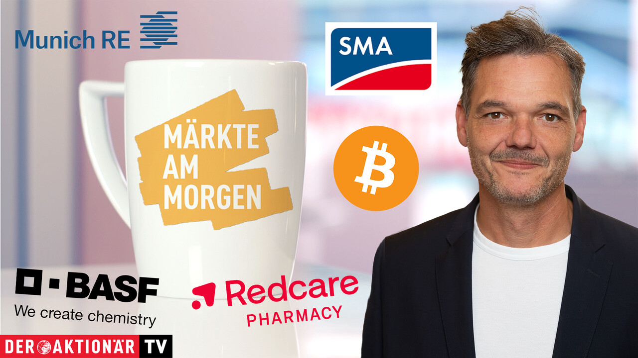 Märkte am Morgen: Knackt der DAX heute 17.000 Punkte? Gold, Bitcoin, Pfizer, Enphase, BASF, Covestro, SMA Solar, Redcare Pharmacy, MunichRe im Fokus