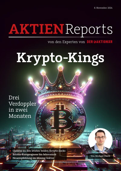 Krypto-Kings: Drei Verdoppler in zwei Monaten