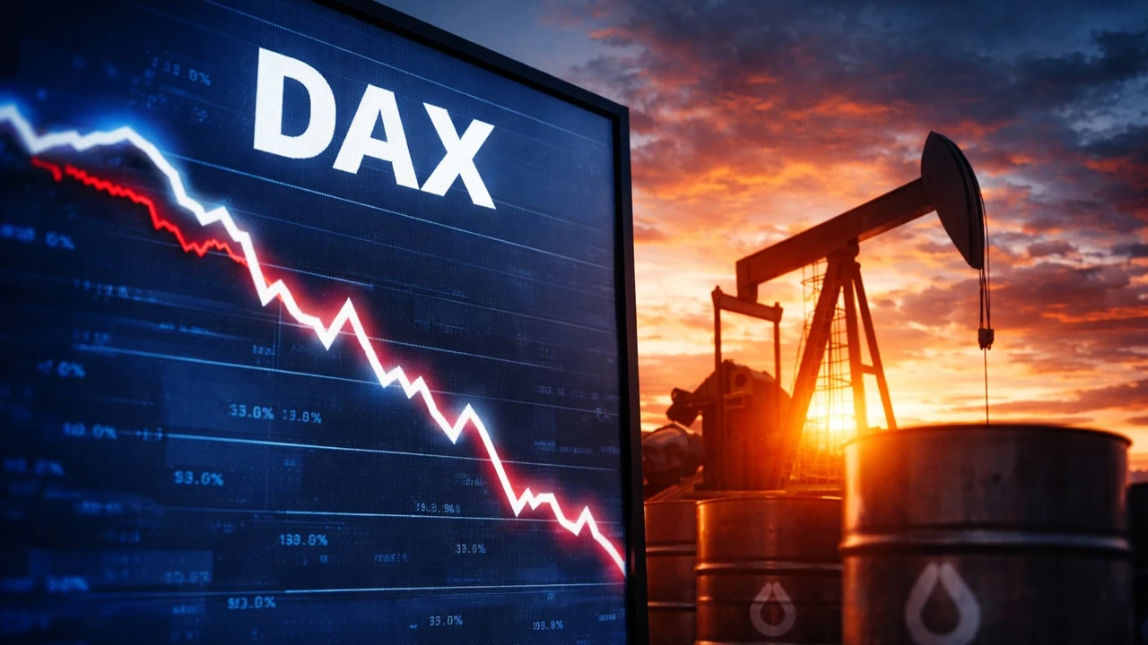 DAX: Minus 1,6 Prozent – Ölpreis treibt Sorgen