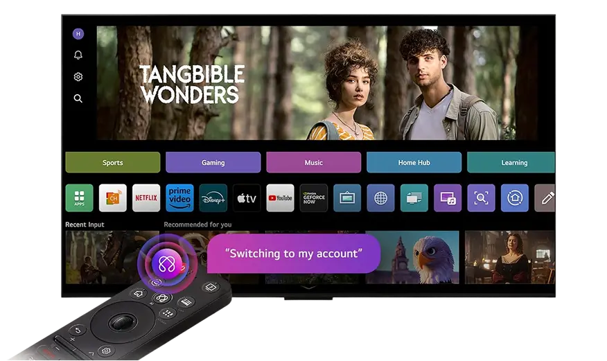 LG OLED evo AI 65 SmartTV