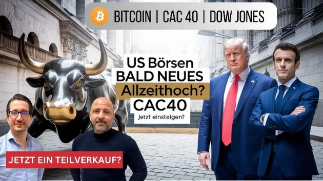 Trump Pump: Jetzt Gewinne sichern? Dow Jones | Bitcoin | CAC 40
