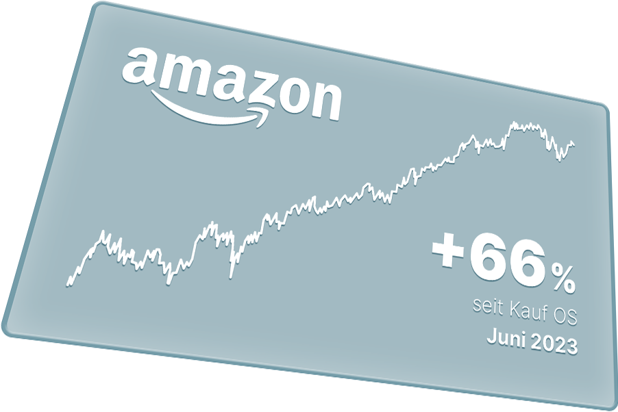 Performance mit Amazon: +66 %