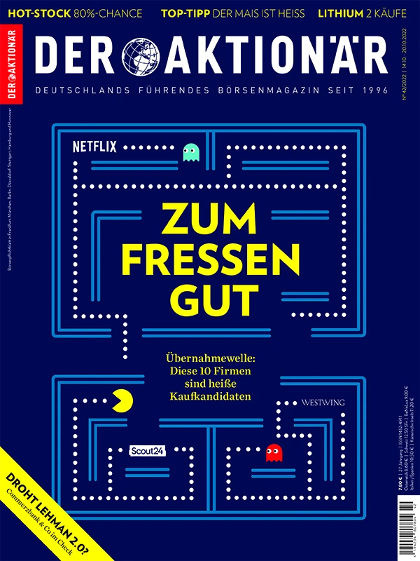 10 heiße Kandidaten, die schon in Kürze über die Ladentheke gehen könnten und auch Anleger derzeit zum Zugreifen einladen, finden Sie jetzt im neuen DER AKTIONÄR.