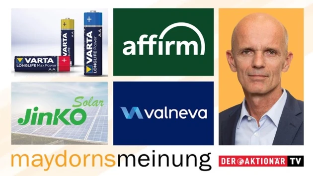 Maydorns Meinung: BioNTech, Valneva, Lang&Schwarz, Affirm, Amazon, Square, BYD, Tesla, Varta, Jinko