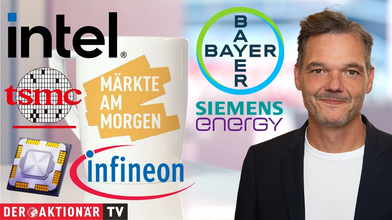 Märkte am Morgen: DAX nach Rücksetzer im Plus; Bitcoin, Intel, TSMC, ASML, Bayer, Siemens Energy, Richemont, LVMH im Fokus