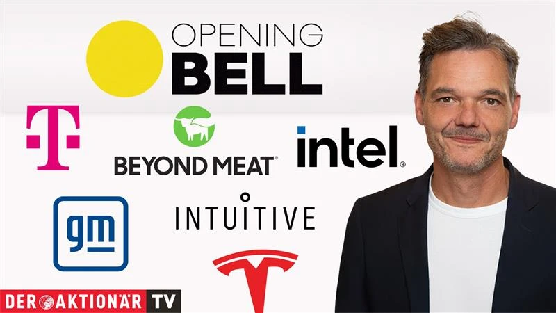 Opening Bell: Positive Inflationsdaten treiben Wall Street an; Q3-Saison, Intel, Intuitive Surgical, Beyond Meat, T-Mobile US, Procter & Gamble, Tesla, IBM, General Motors 