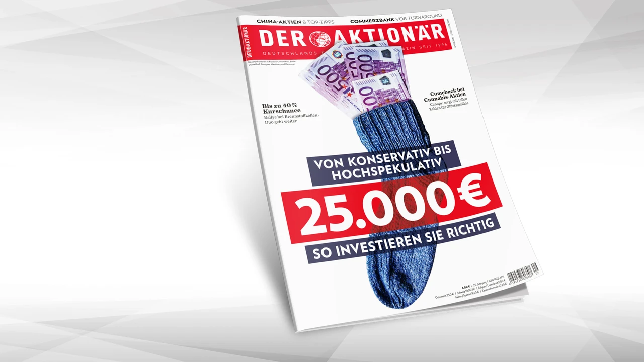 Von konservativ bis hochspekulativ: 25.000 Euro – so investieren Sie richtig 