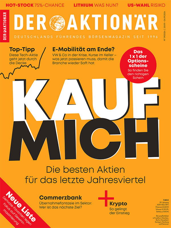 DER AKTIONÄR Ausgabe 39/24