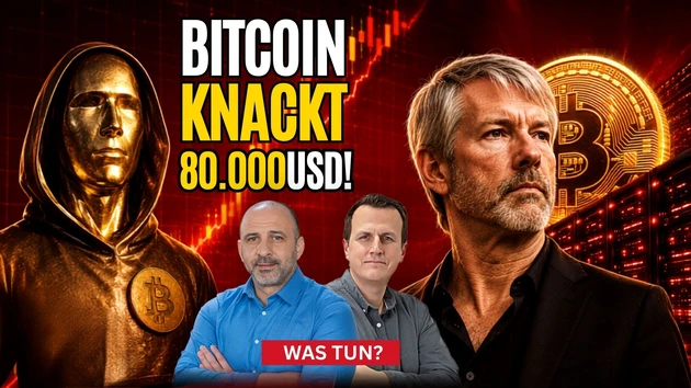 Das sieht sehr stark aus! Gold, Brent‑Öl, Nvidia, Bitcoin, Strategy in der Analyse