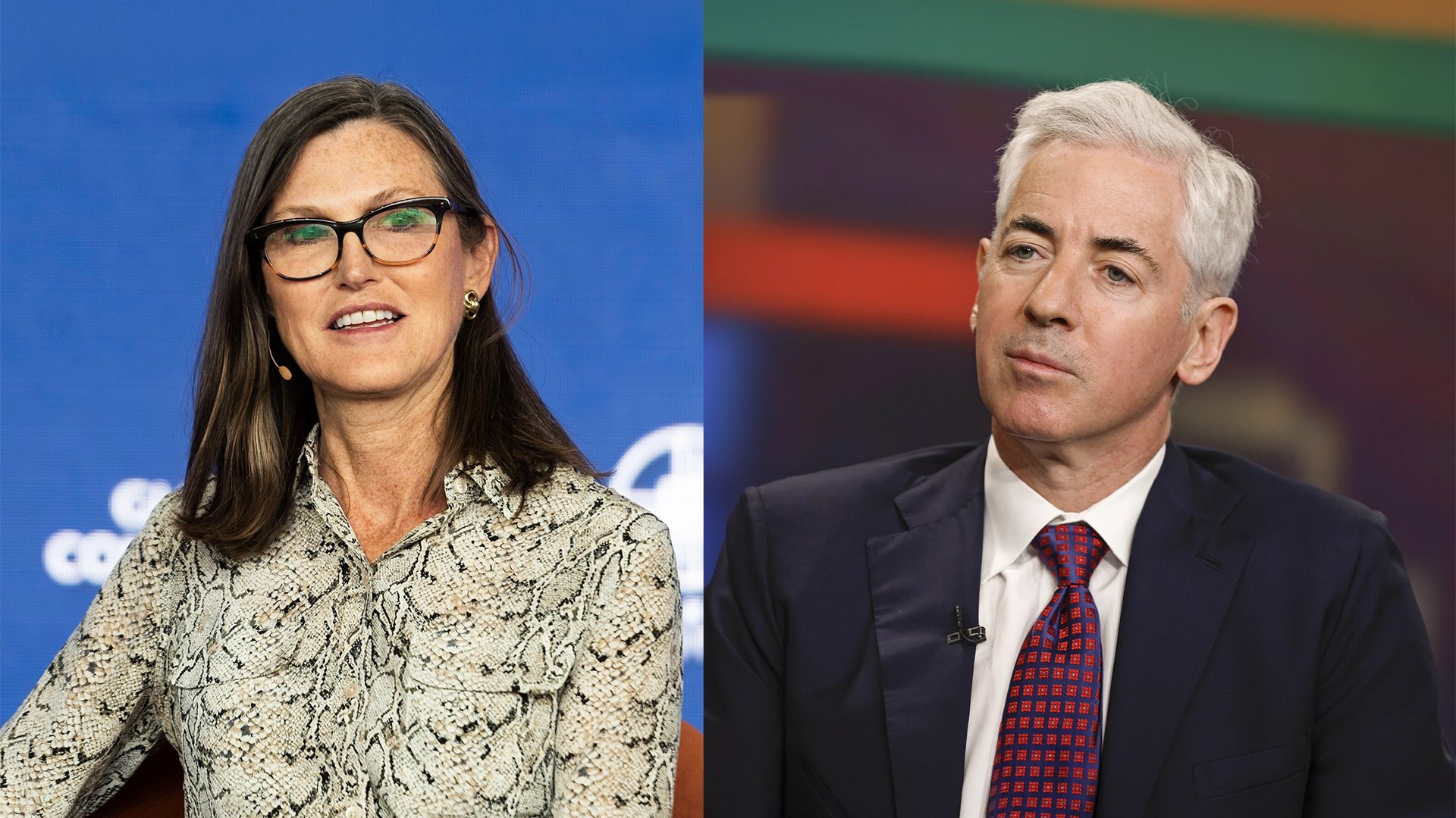 Aktien‑Favorit von Cathie Wood und Bill Ackman schießt nach oben: Lohnt sich jetzt noch der Kauf?  (Foto: John Lamparski/Bloomberg/Getty Images, Lauren Justice/Bloomberg/Getty Images)