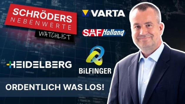 Schröders Nebenwerte‑Watchlist: Heidelberger Druck, Bilfinger, SAF‑Holland, Varta ‑ ordentlich was los!