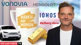DAX: Märkte am Morgen: DAX startet über 18.300 Punkten; Gold, Silber, Tesla, Intel, Alphabet, Rheinmetall, Hensoldt, Delivery Hero, Vonovia, Ionos im Fokus