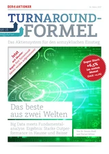 DAX: Traum‑Start: Top‑Empfehlung steigt um 58% im ersten Monat! AKTIONÄR Turnaround‑Formel schlägt den DAX um Längen. Jetzt Depotstart & drei neue Chancen!