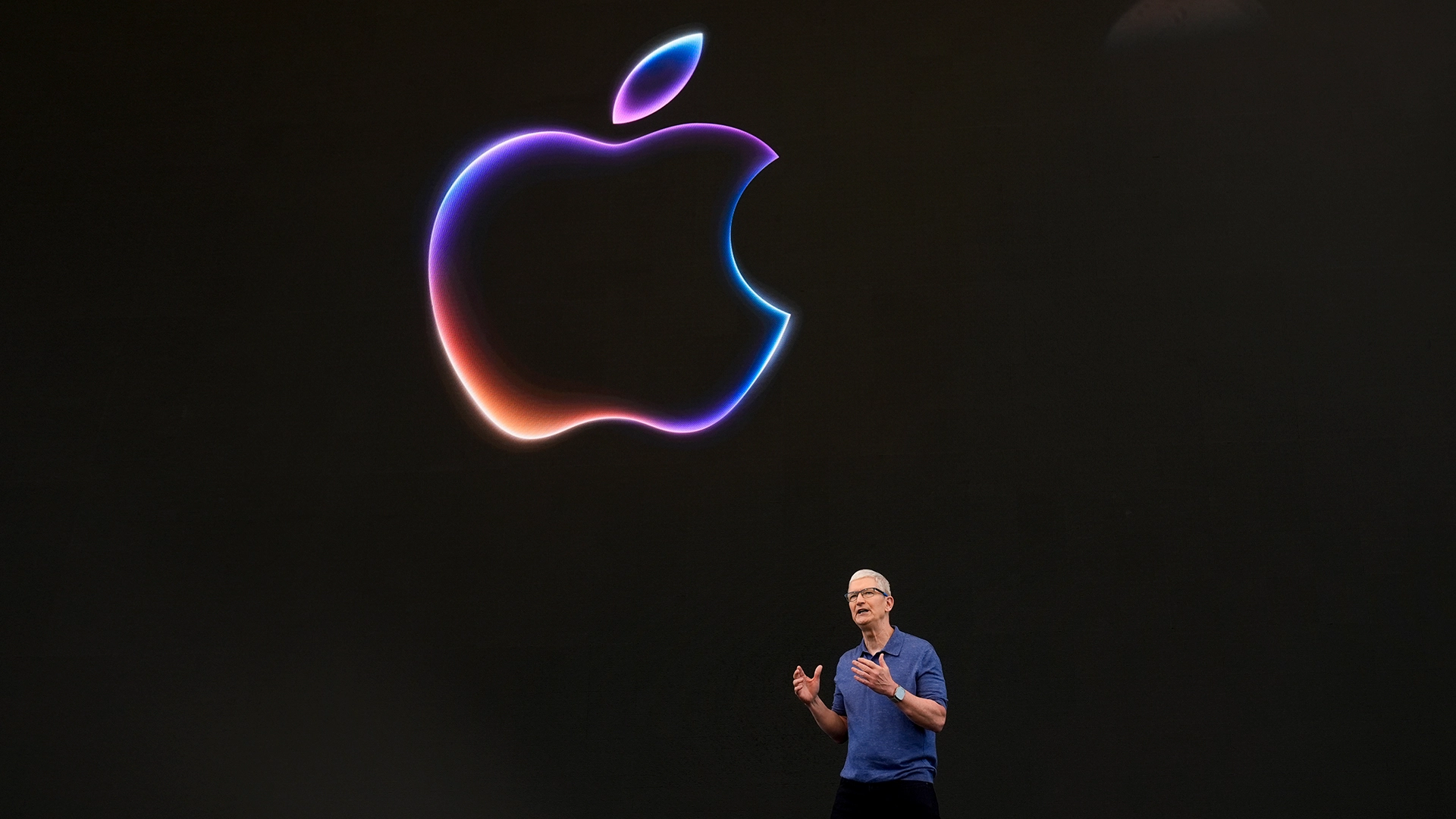 Weltweite KI&#8209;Revolution: Darum schätzt Analyst, dass Apple&#8209;Aktie nach iPhone&#8209;Event 30% steigen wird (Foto: picture alliance / ASSOCIATED PRESS | Jeff Chiu)