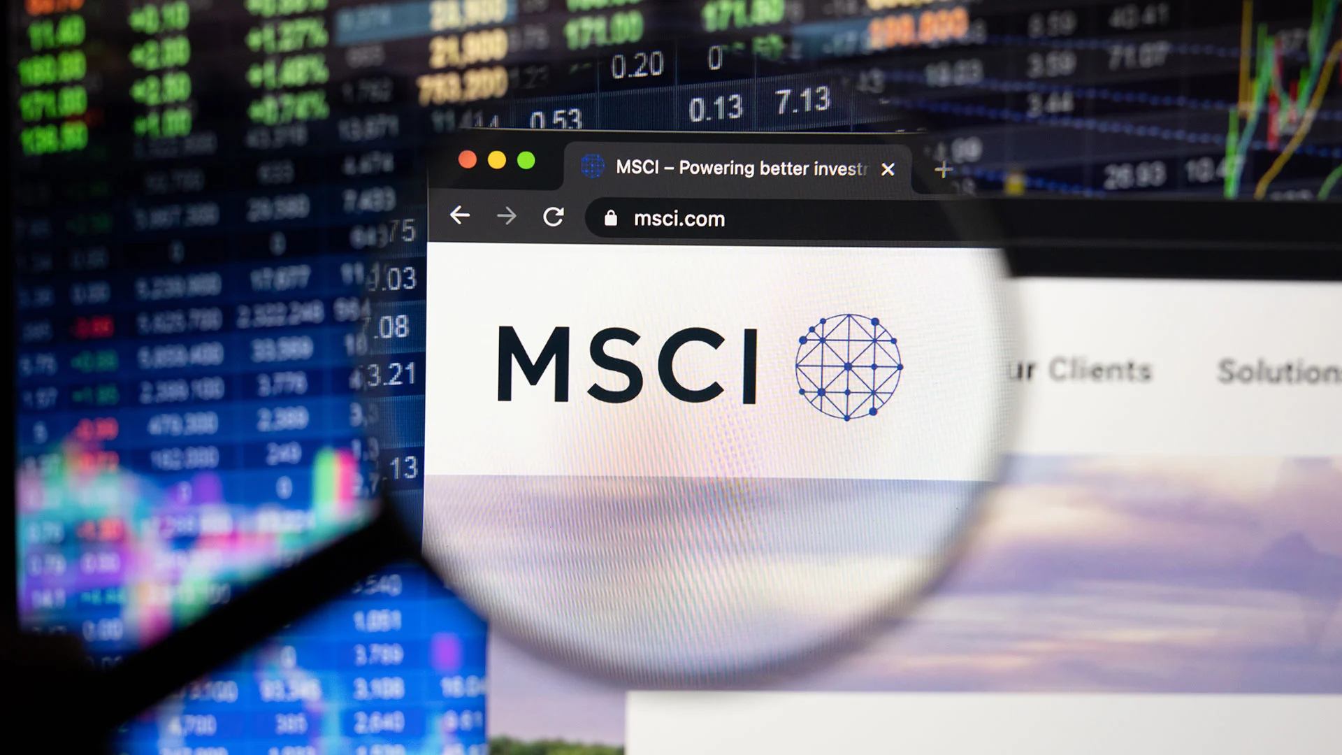 MSCI baut den Weltindex um (Foto: Shutterstock)