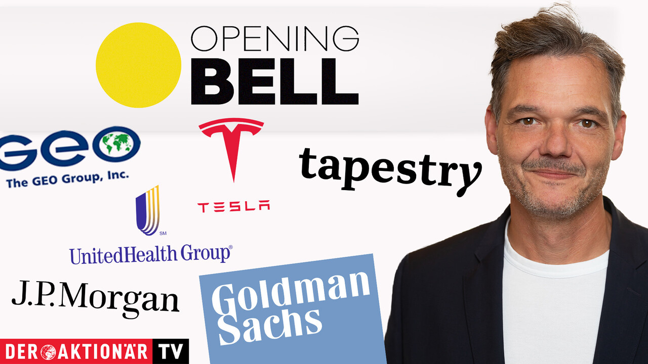 Opening Bell: Wall Street unverändert nach Vortagesrally; Goldman Sachs, JPMorgan, Intuitive Surgical, Tesla, Geo Group, Tapestry im Fokus