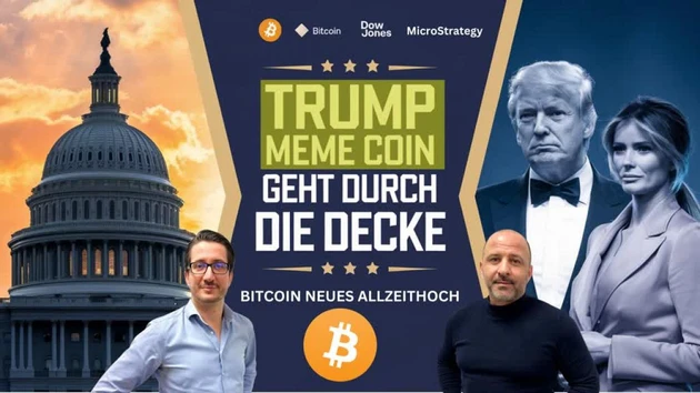 Trump Coin: Einfach verrückt! Bitcoin neues ATH | MicroStrategy, Dow Jones im Check