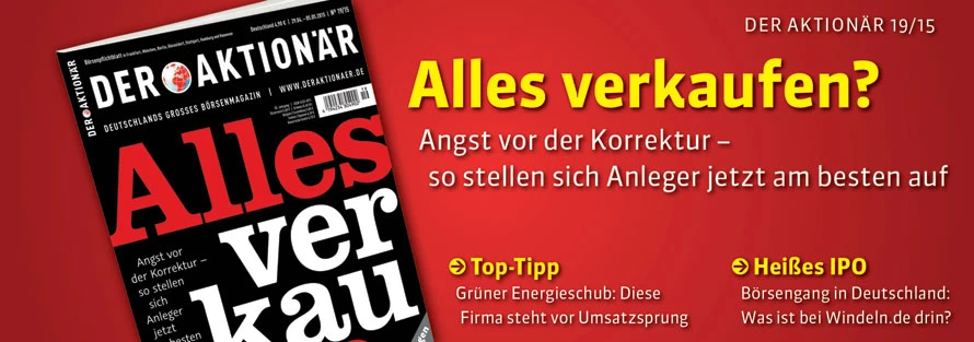 Angst vor dem Mai: Jetzt alles verkaufen? +++ Plus: China unter Solarstrom - wer profitiert?