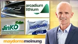 Li-FT Power: maydornsmeinung: Bitcoin, Coinbase, MicroStrategy, BYD, Tesla, JinkoSolar, Arcadium Lithium, Li‑FT Power, Freyr Battery