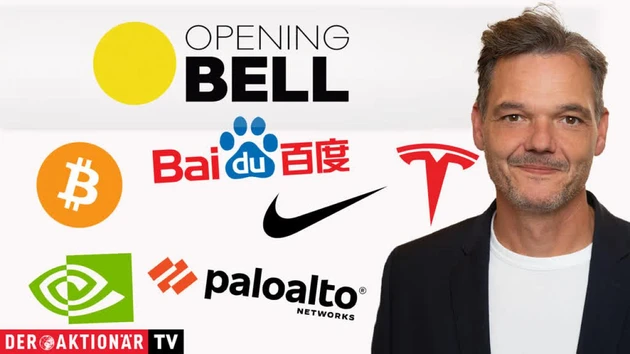 Opening Bell: Bitcoin, Nvidia, Tesla, Nike, Baidu, Palo Alto