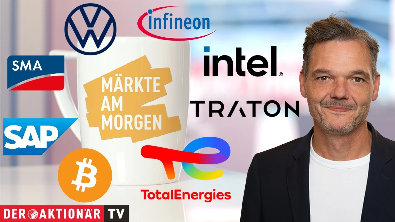 Märkte am Morgen: DAX tritt auf der Stelle; Rohöl, Bitcoin, Intel, SpaceX, SAP, Traton, Volkswagen, Daimler Truck, Infineon, SMA Solar, TotalEnergies im Fokus