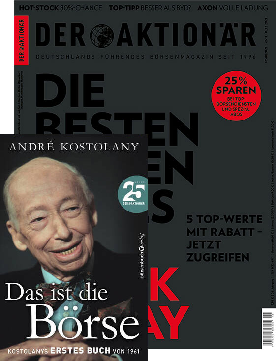 Cover DER AKTIONÄR mit Buchprämie: Das ist die Börse