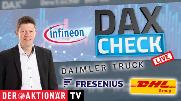 DAX‑Check LIVE: Daimler Truck, DHL Group, Fresenius, Infineon, Mercedes‑Benz, Munich Re, SAP, SÜSS Microtec, ThyssenKrupp im Fokus