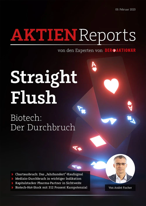 Straight Flush / Biotech: Der Durchbruch