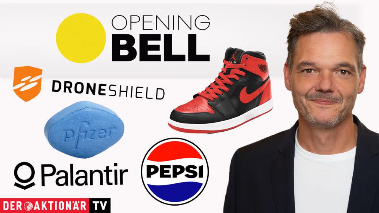 Opening Bell: PepsiCo, Mondelez, Nike, Palantir, Cameco, Pfizer ...