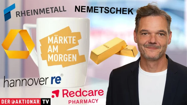 Märkte am Morgen: Gold, Silber, Rheinmetall, Hannover Rück, Commerzbank, Redcare Pharmacy, Nemetschek
