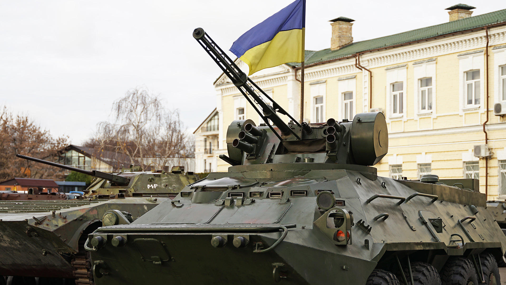 Ukrainische Panzer fahren mit Russensprit (Foto: Shutterstock)