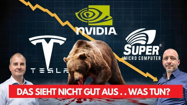 Sell‑off ‑ Börse schaltet in Panik um! Nvidia, Super Micro Computer, Tesla ‑ was jetzt tun?