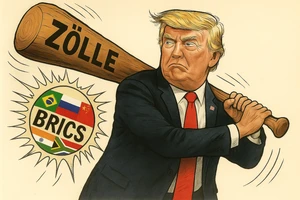 Handelsstreit: Trump schwingt erneut die Zoll‑Keule  / Foto: ChatGPT/Sora