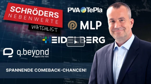 Schröders Nebenwerte‑Watchlist: PVA TePla, q.beyond, HeidelbergerDruck, MLP – 4 spannende Comeback‑Chancen