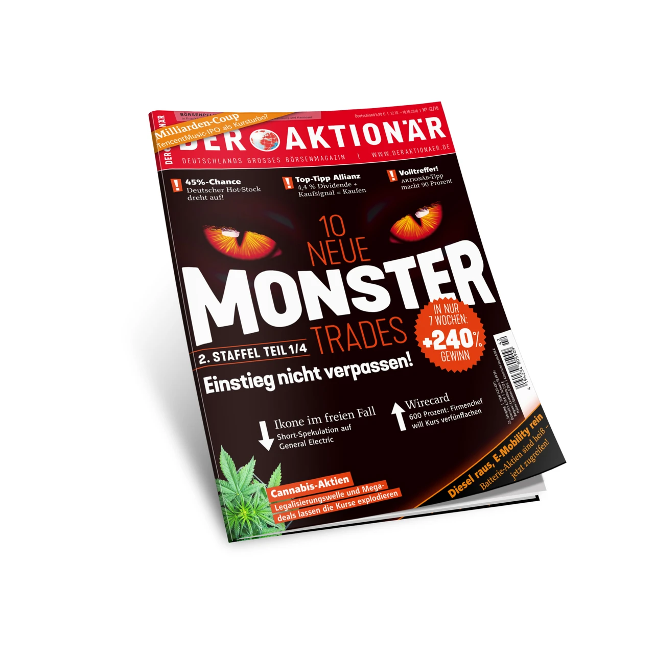 Neue Ausgabe: 10 neue Monster-Trades – Einstieg nicht verpassen!