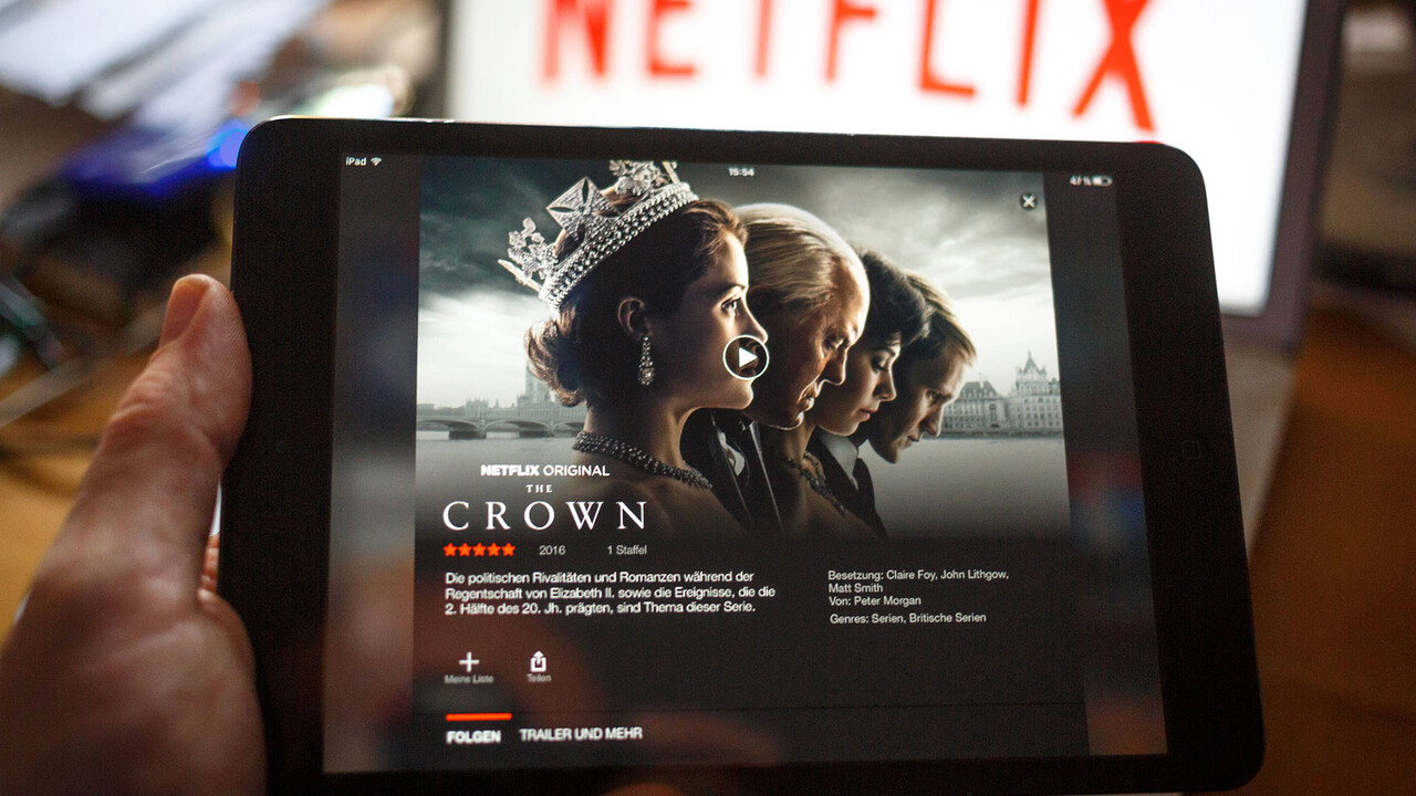 Streaming statt Klamotten: Briten lieben Netflix